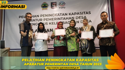Desa Srati Ikut Berpartisipasi pada Pelatihan Peningkatan Kapasitas Aparatur Pemerintah Desa di Semarang